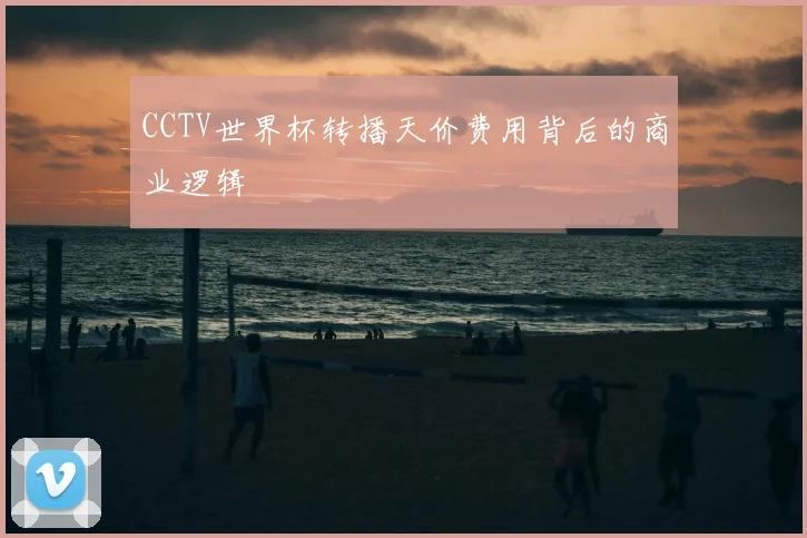 CCTV世界杯转播天价费用背后的商业逻辑