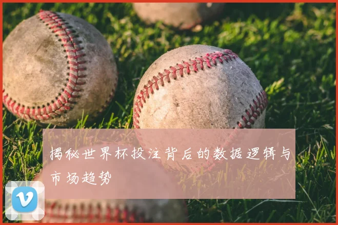 揭秘世界杯投注背后的数据逻辑与市场趋势